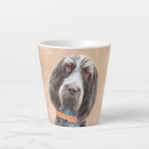 Spinone Italiano Painting - Cute Original Dog Art Latte Mug