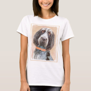Spinone Italiano Painting - Cute Original Dog Art T-Shirt