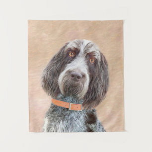 Spinone Italiano Painting - Cute Original Dog Art Tapestry