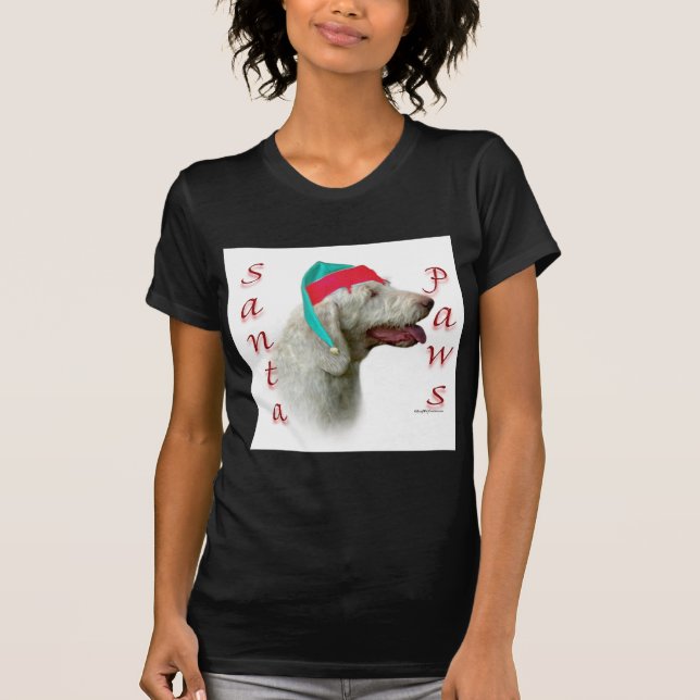 Spinone Italiano Santa Paws T-Shirt (Front)
