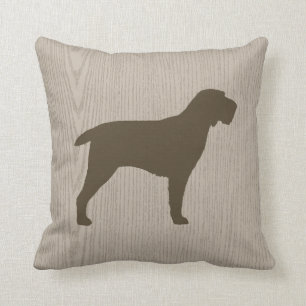 Spinone Italiano Silhouette Cushion