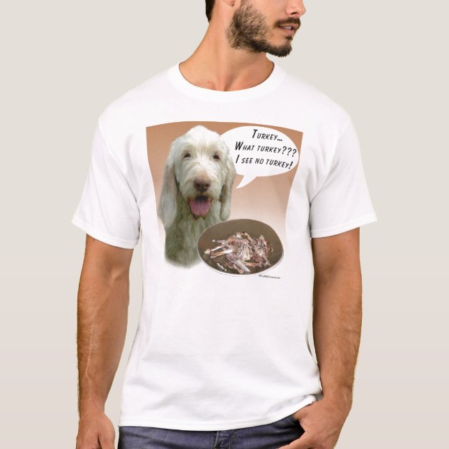 Spinone Italiano Turkey T-Shirt (Front)