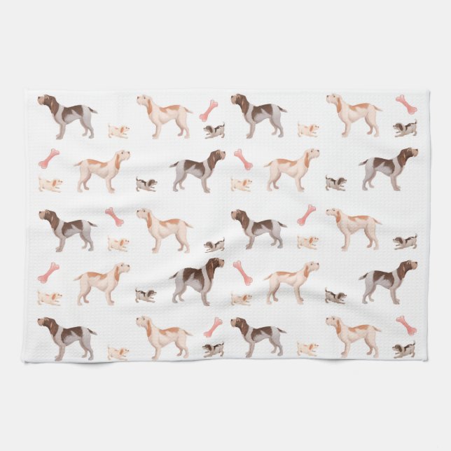 Spinone kitchen towel (Horizontal)