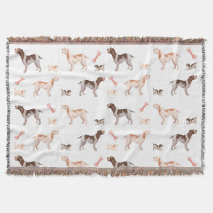Spinone Throw Blanket