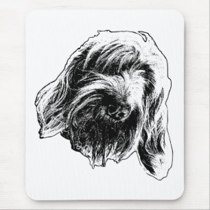 Spinone Work Calm Mouse Mat