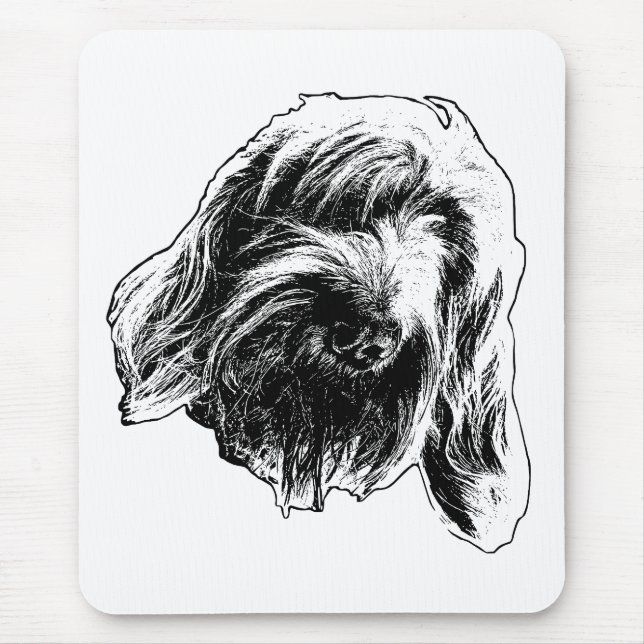 Spinone Work Calm Mouse Mat (Front)