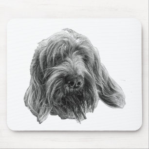 Spinone Work Meadow Mouse Mat