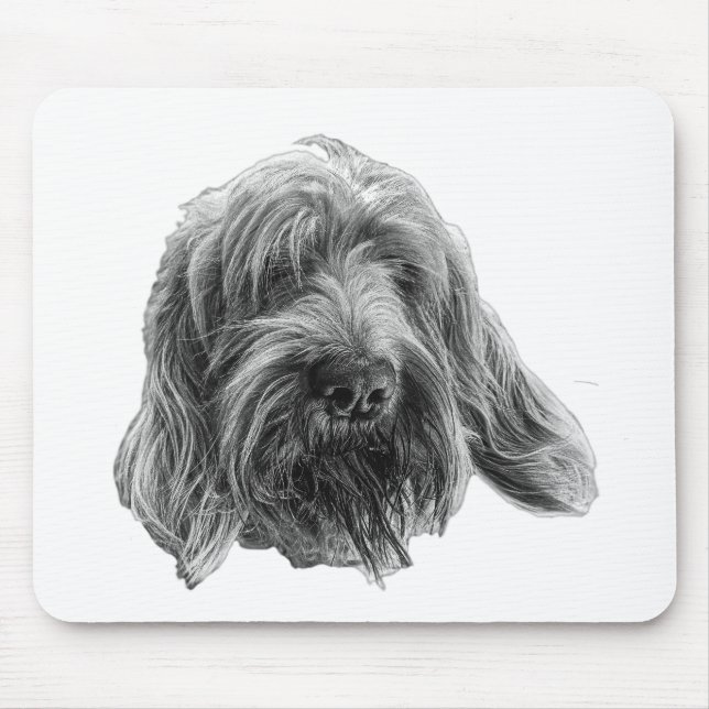 Spinone Work Meadow Mouse Mat (Front)