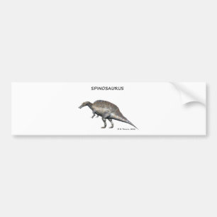 Spinosaurus Bumper Sticker
