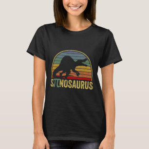 Spinosaurus - Dinosaur Pi Day Funny Math Pun  T-Shirt