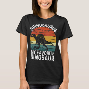 Spinosaurus Is My Favourite Dinosaur Cool Dinosaur T-Shirt