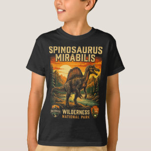 Spinosaurus mirabilis new prehistoric dinosaur T-Shirt