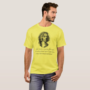 Spinoza Tolerance and  Understanding Quote T-Shirt