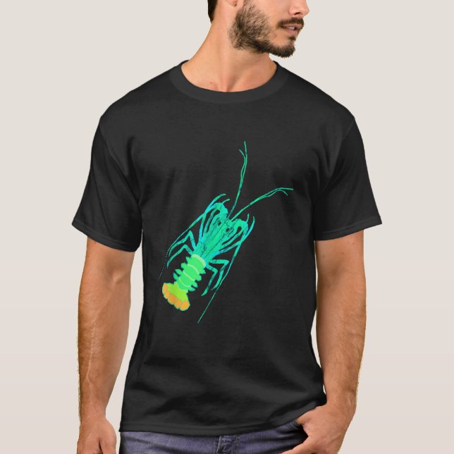 Spiny Lobster Lobstering Crustacean Seafood Mudbug T-Shirt (Front)