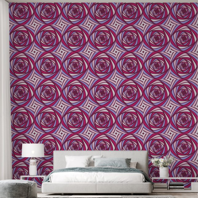  spiral 5 colours  wallpaper (Bedroom)