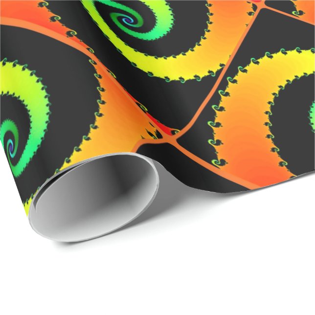 Spiral Art 2 Wrapping Paper (Roll Corner)