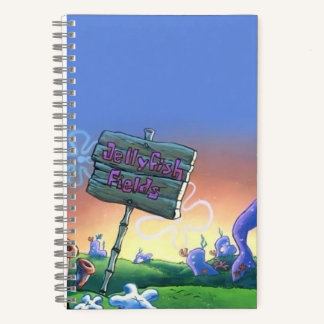 Spiral Bikini Bottom  Notebook