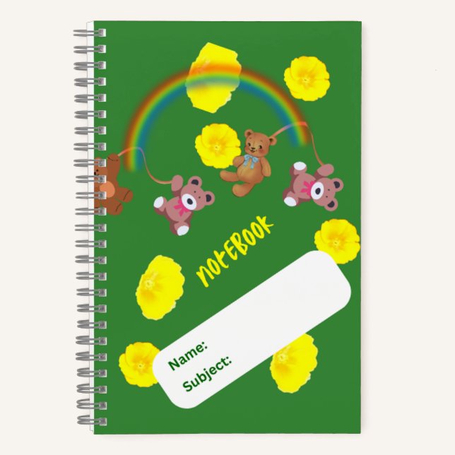 Spiral bound Medium Size Journal (Front)