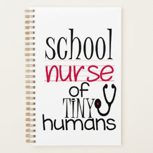 spiral calendar/planner, organised school nurse planner