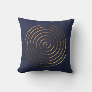 Spiral Celtic symbol Cushion