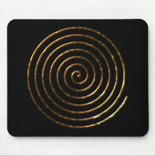 Spiral Celtic symbol Mouse Mat