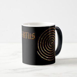 Spiral Celtic symbol,Personalise Magic Mug
