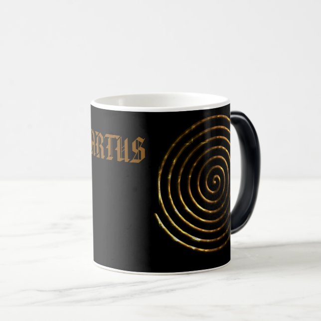 Spiral Celtic symbol,Personalise  Magic Mug (Front Right)