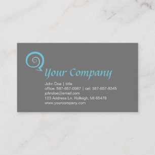 Spiral Chat Business Card
