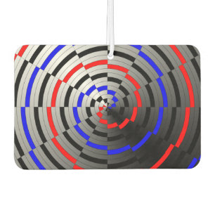 Spiral Cone by Kenneth Yoncich Car Air Freshener