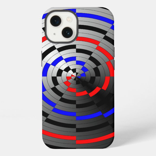Spiral Cone by Kenneth Yoncich iPhone Case (Back)