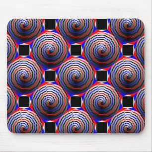 Spiral Cone by Kenneth Yoncich Mouse Mat