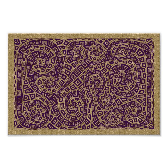 Spiral contrast print (Front)