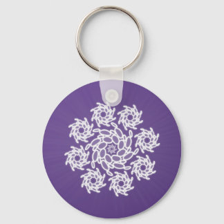 Spiral Dance Key Ring