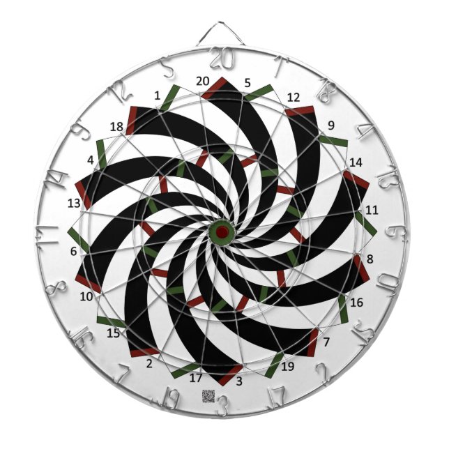 Spiral Dartboard Mirrored Version (Front)