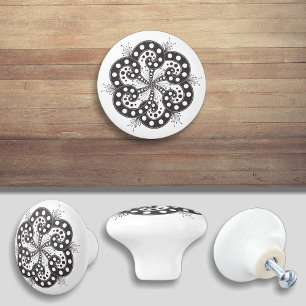 Spiral Design Elegant Door Knob Cabinet Pull