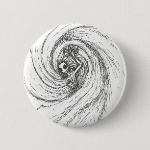 Spiral Encompassing 6 Cm Round Badge