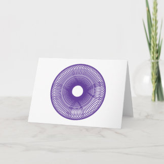 Spiral Flower Card
