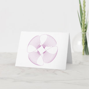 Spiral Flower Card