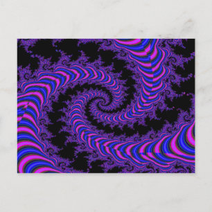 Spiral-fractal Postcard