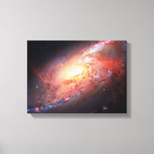 Spiral Galaxy Andromeda Milky Way Universe Stars Canvas Print