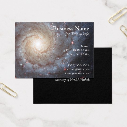Spiral Galaxy Business Card