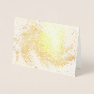 Spiral Galaxy Christmas Card