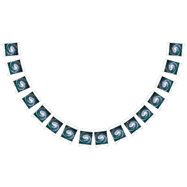 Spiral Galaxy in Space Bunting (All)