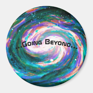Spiral Galaxy in Space Magnet