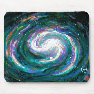 Spiral Galaxy in Space Mouse Mat