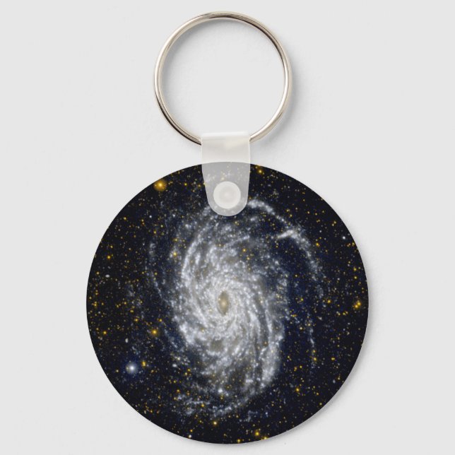 Spiral Galaxy Key Ring (Front)