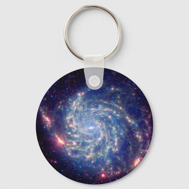 Spiral Galaxy Keychain (Front)