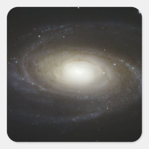Spiral Galaxy M81 Square Sticker