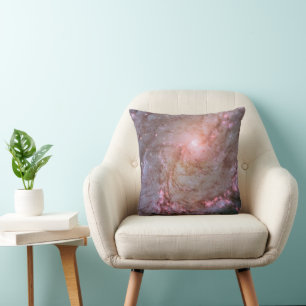 Spiral Galaxy M83, Ablaze With Star Formation. Cushion