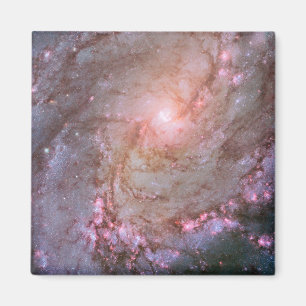 Spiral Galaxy M83, Ablaze With Star Formation. Magnet